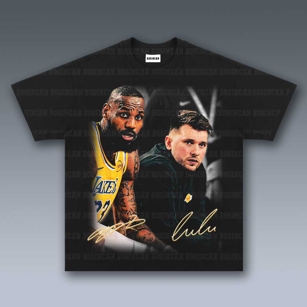 VINTAGE TEE | LEBRON JAMES AND DONCIC 2.11