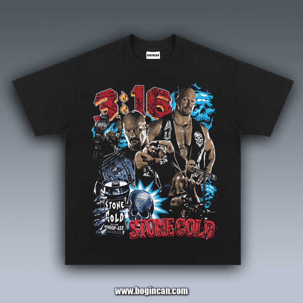 VINTAGE TEE | STONE COLD 4.4