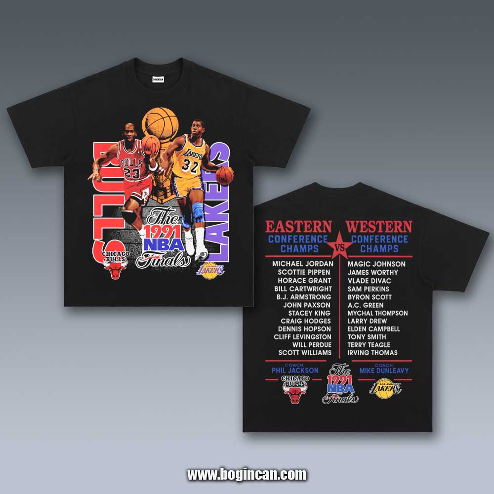 VINTAGE TEE | 1991 NBA FINALS 6.8