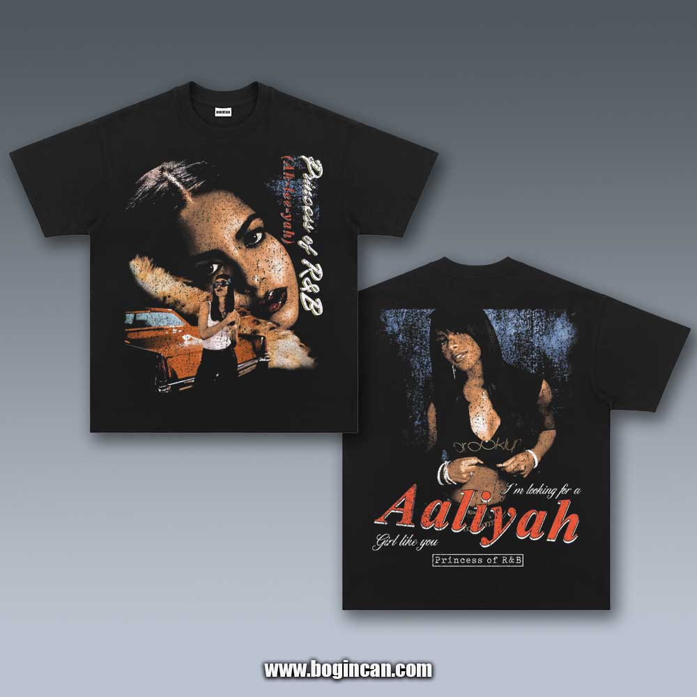 VINTAGE TEE | AALIYAH 2 9.16