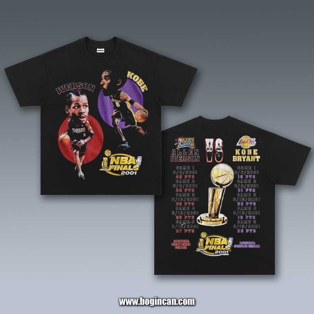 VINTAGE TEE | KOBE VS. IVERSON BIG HEAD