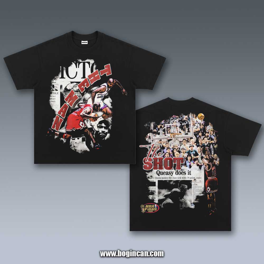 VINTAGE TEE | THE MAN THE SHOT MICHAEL JORDAN 5.22