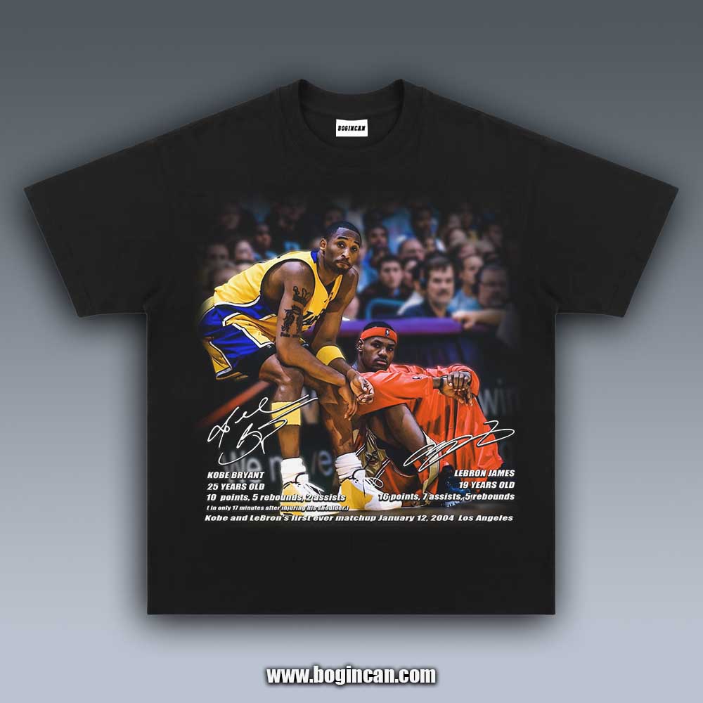 VINTAGE TEE | KOBE AND LEBRON’S FIRST EVER MATCHUP