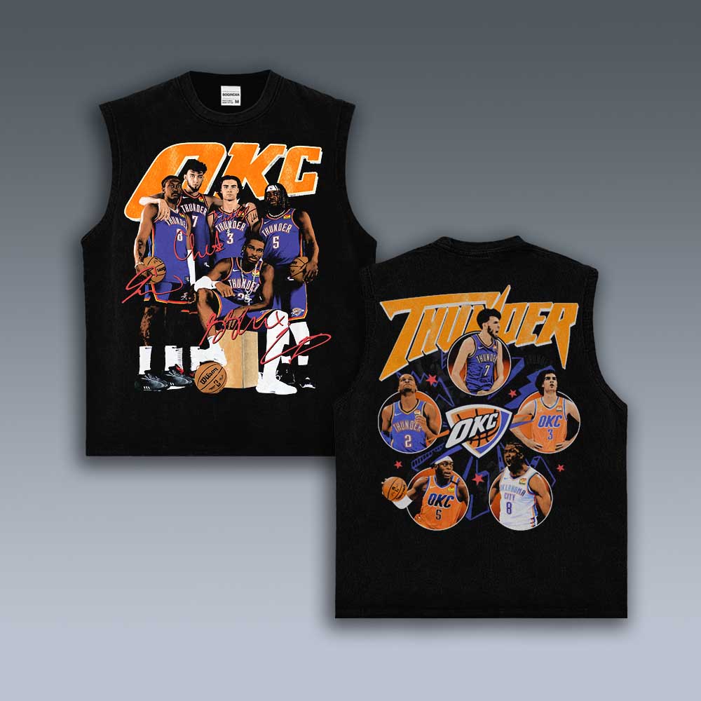 VINTAGE TANK TOP | OKC THUNDER