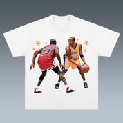 VINTAGE TEE |  KOBE VS JORDAN- 24VS23