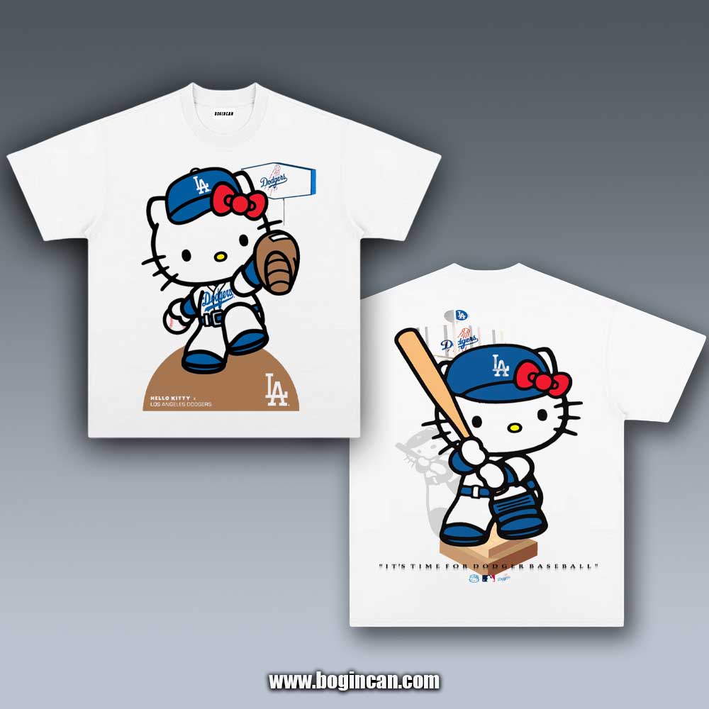 VINTAGE TEE | HELLO KITTY DODGERS 9.12