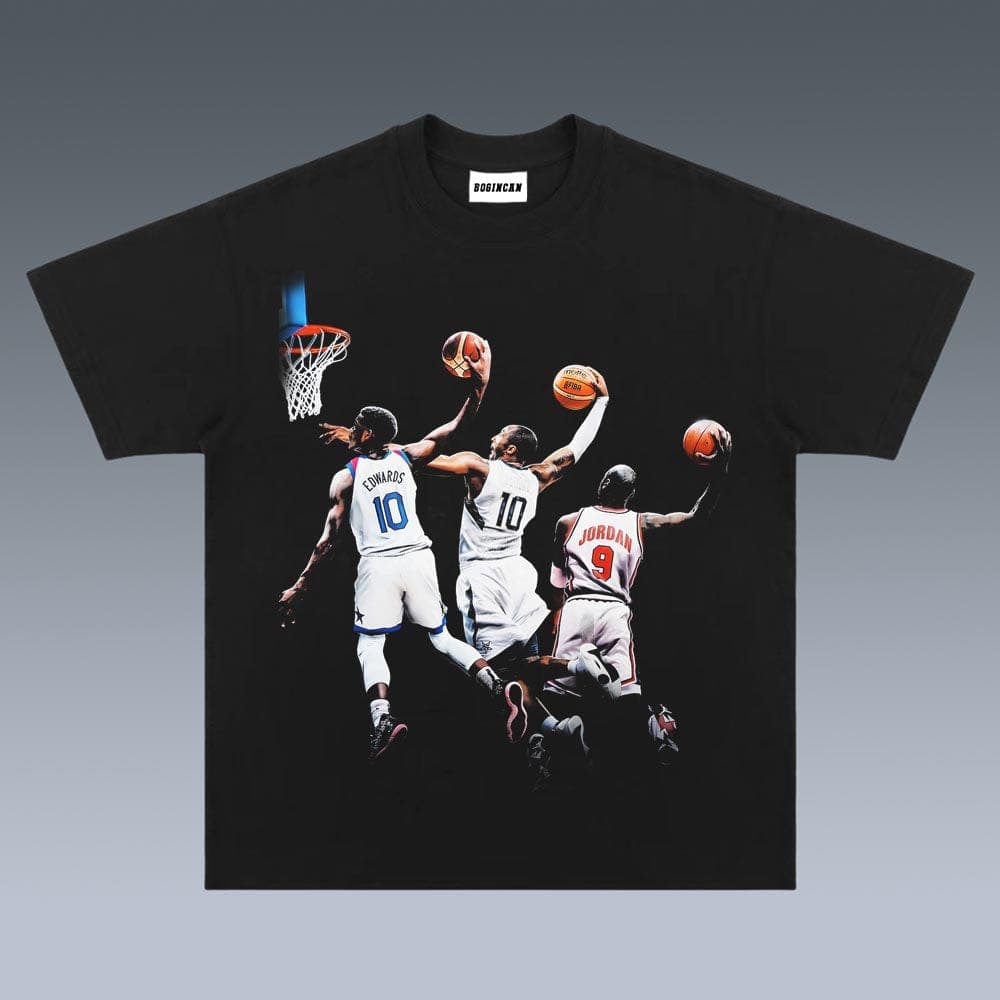 VINTAGE TEE | KOBE & JORDANS & EDWARDS