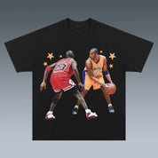 VINTAGE TEE |  KOBE VS JORDAN- 24VS23
