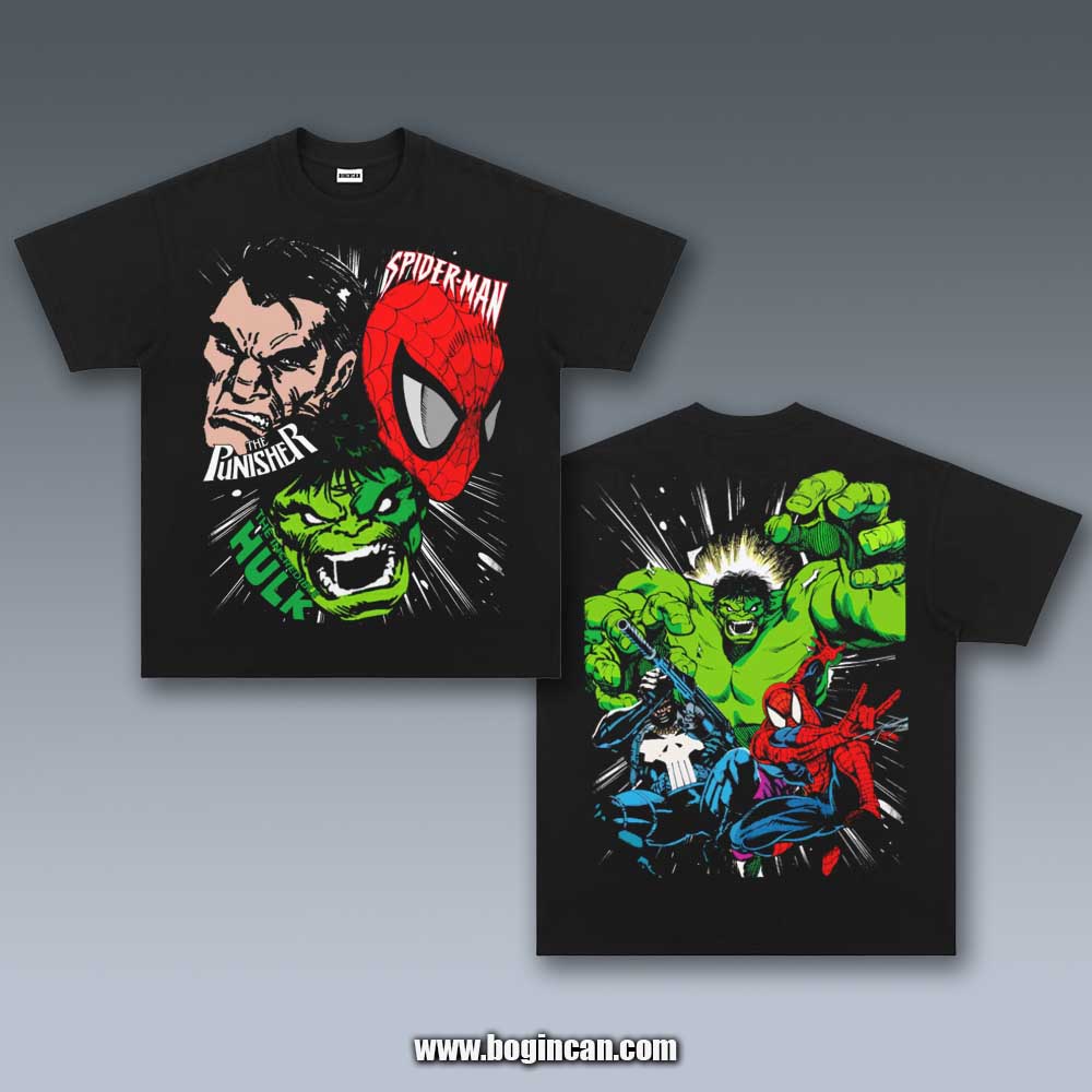 VINTAGE TEE | SPIDERMAN TRIO 6.30