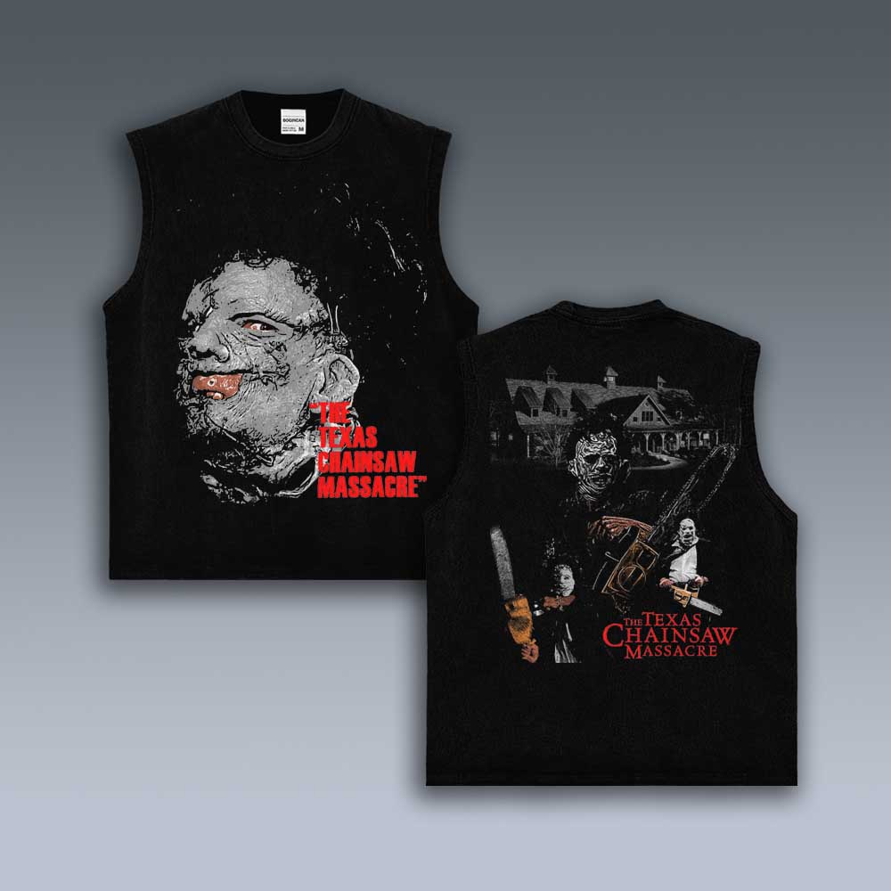 VINTAGE TANK TOP | TEXAS CHAINSAW MASSACRE V2 9.12