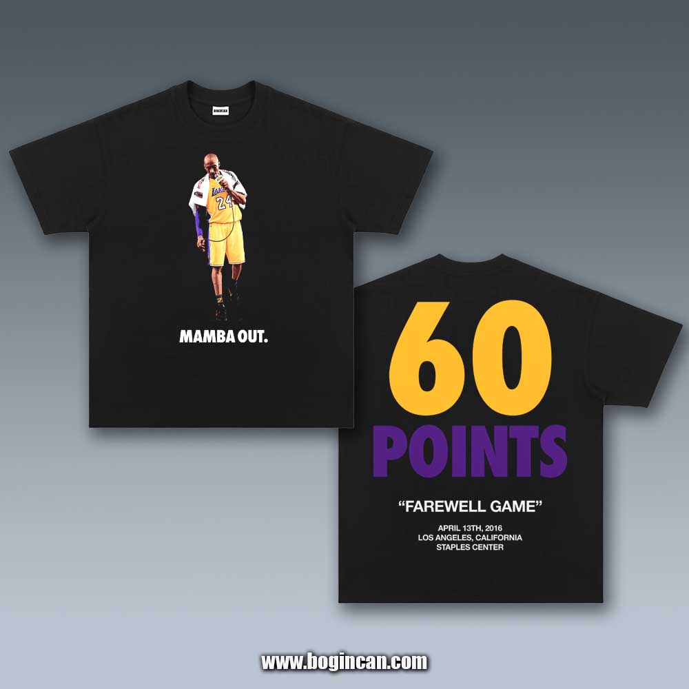 VINTAGE TEE | MAMBA OUT 8.29