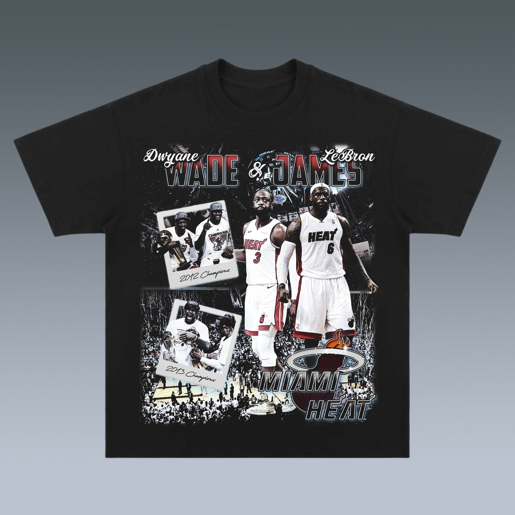 VINTAGE TEE | LEBRON JAMES & WADE
