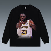 VINTAGE LONG SLEEVE TEE | LEBRON JAMES 40000