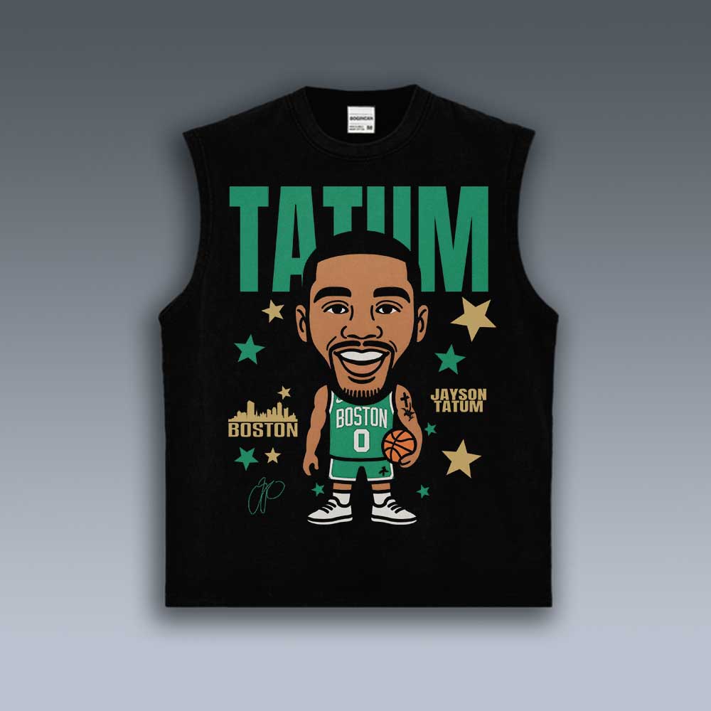VINTAGE TANK TOP | JAYSON TATUM CARTOON