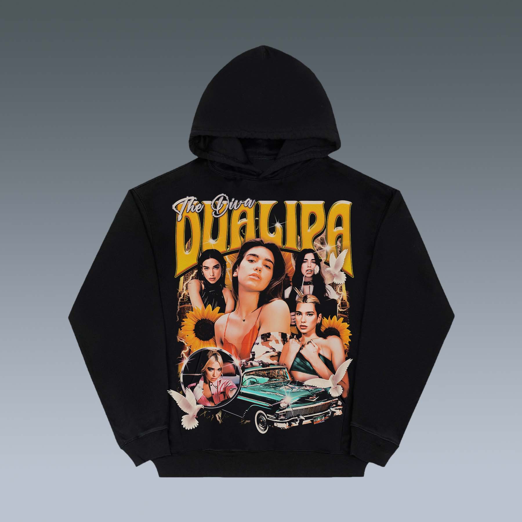 VINTAGE HOODIES | DUA LIPA