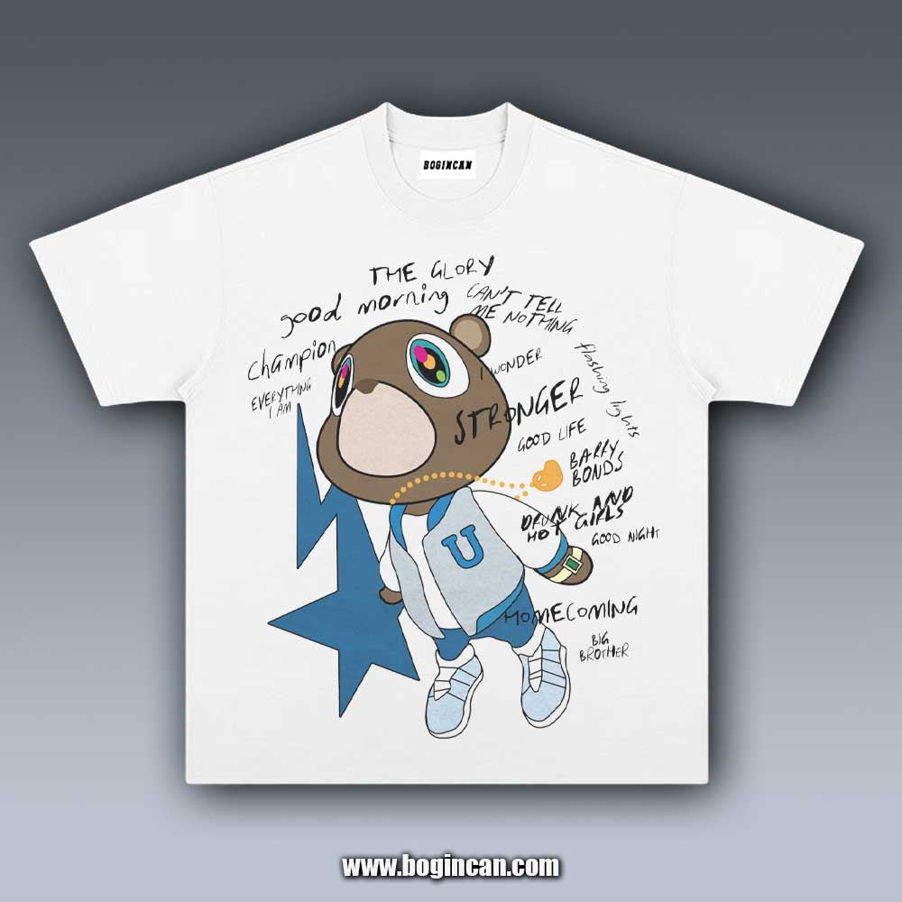 VINTAGE TEE | KANYE GRADUATION BEAR 3.25