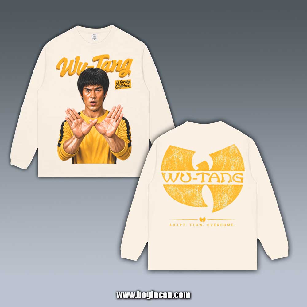 VINTAGE LONG SLEEVE TEE | BRUCE LEE X WUTANG V6.11