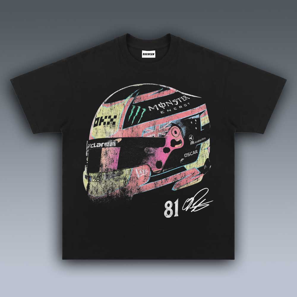 VINTAGE TEE | PIASTRI HELMET 9.4