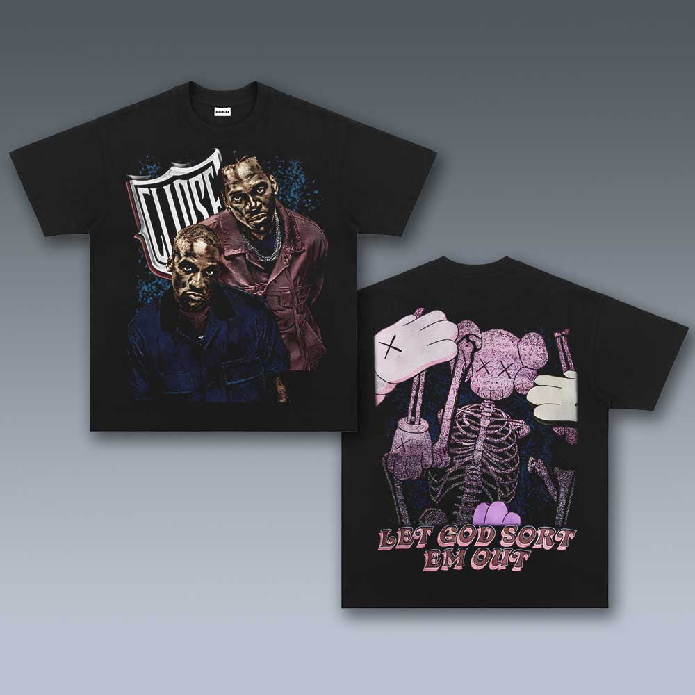 VINTAGE TEE | LET GOD SORT EM OUT