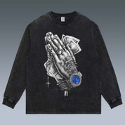 VINTAGE LONG SLEEVE TEE | PRAY