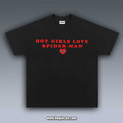VINTAGE TEE | SPIDERMAN HOT GIRLS 6.30