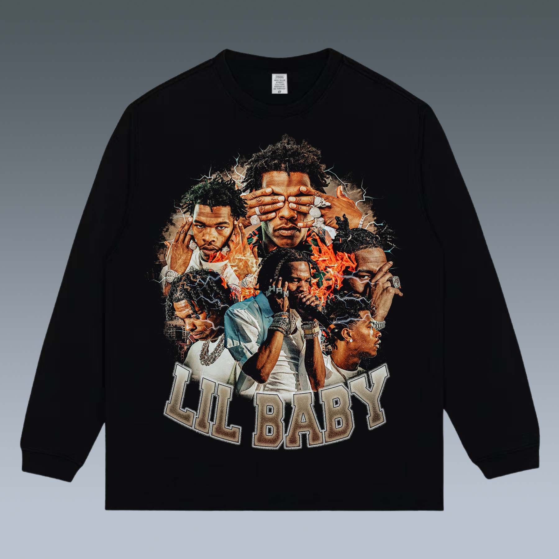 VINTAGE LONG SLEEVE TEE | LIL BABY