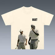 VINTAGE TEE | TIGER WOODS AND MICHEAL JORDAN