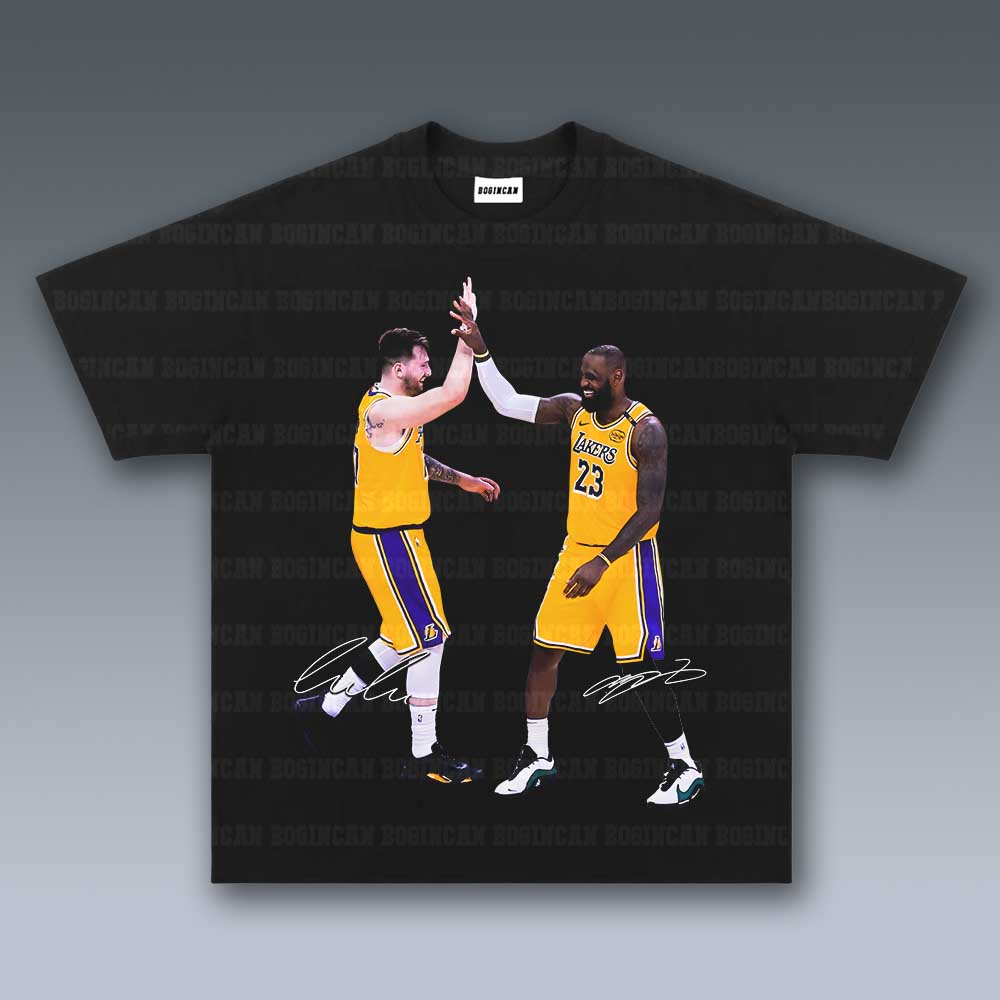 VINTAGE TEE | LEBRON JAMES AND DONCIC 2.12