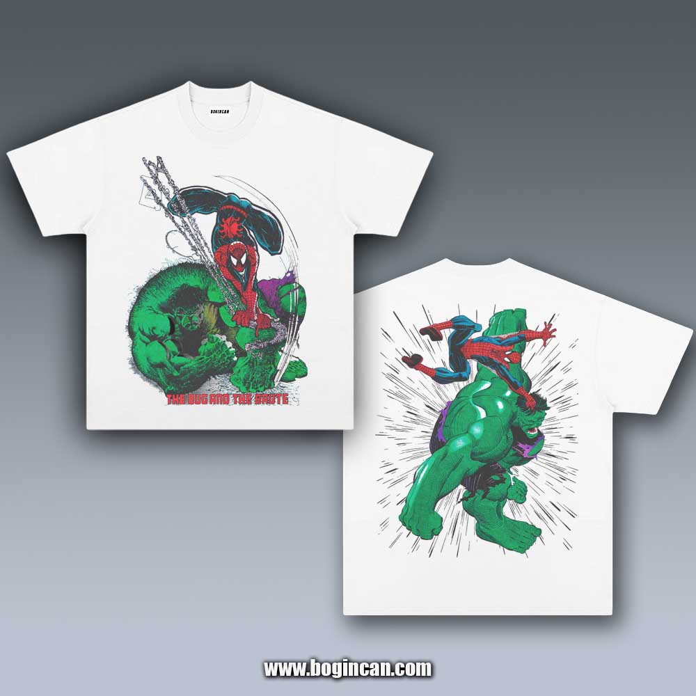 VINTAGE TEE | SPIDERMAN THE BUG & THE BRUTE 7.4