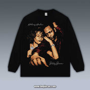 VINTAGE LONG SLEEVE TEE | WHITNEY HOUSTON BOBBY BROWN