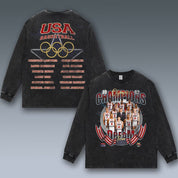 VINTAGE LONG SLEEVE TEE | DREAM TEAM