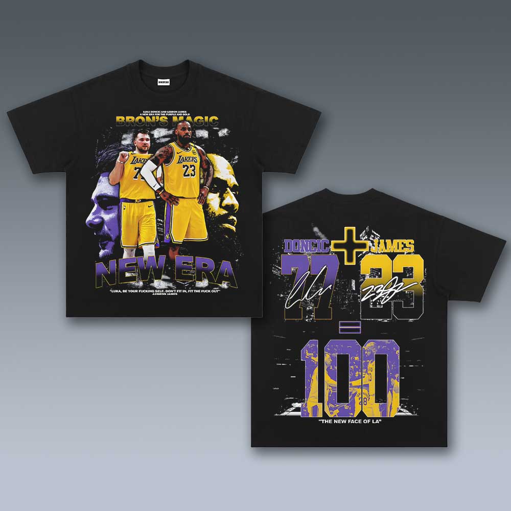 VINTAGE TEE | LUKA DONCIC AND LEBRON JAMES 3.1