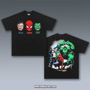 VINTAGE TEE | 3 HEROES SPIDERMAN