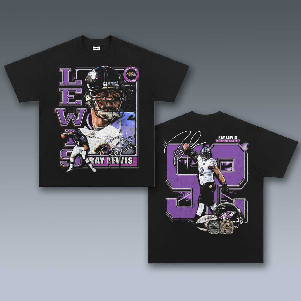 VINTAGE TEE | RAY LEWIS RINGS 9.1