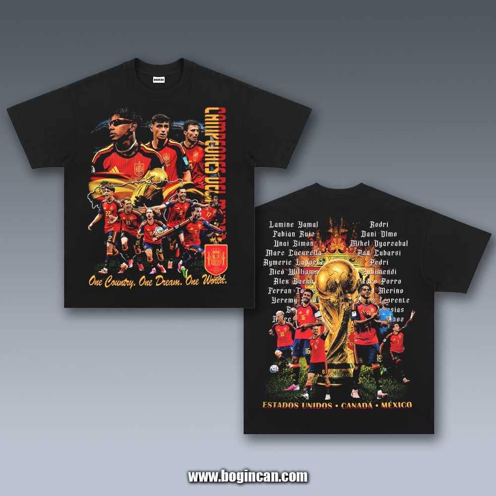 VINTAGE TEE | ESPAÑA WORLD CHAMPIONS