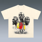 VINTAGE TEE | MICHAEL JORDAN-KOBE- LEBRON JAMES