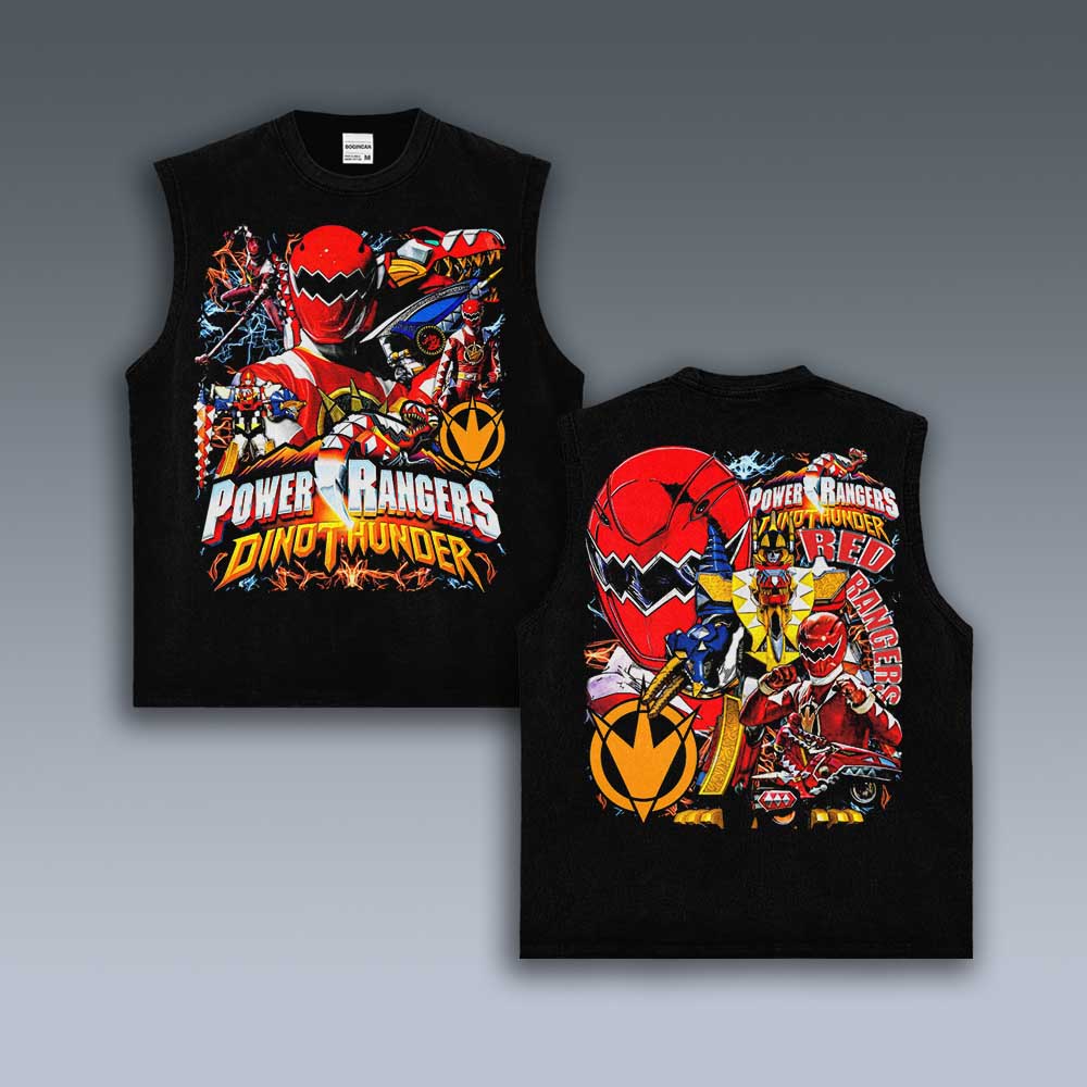 VINTAGE TANK TOP | RED RANGER 6.3