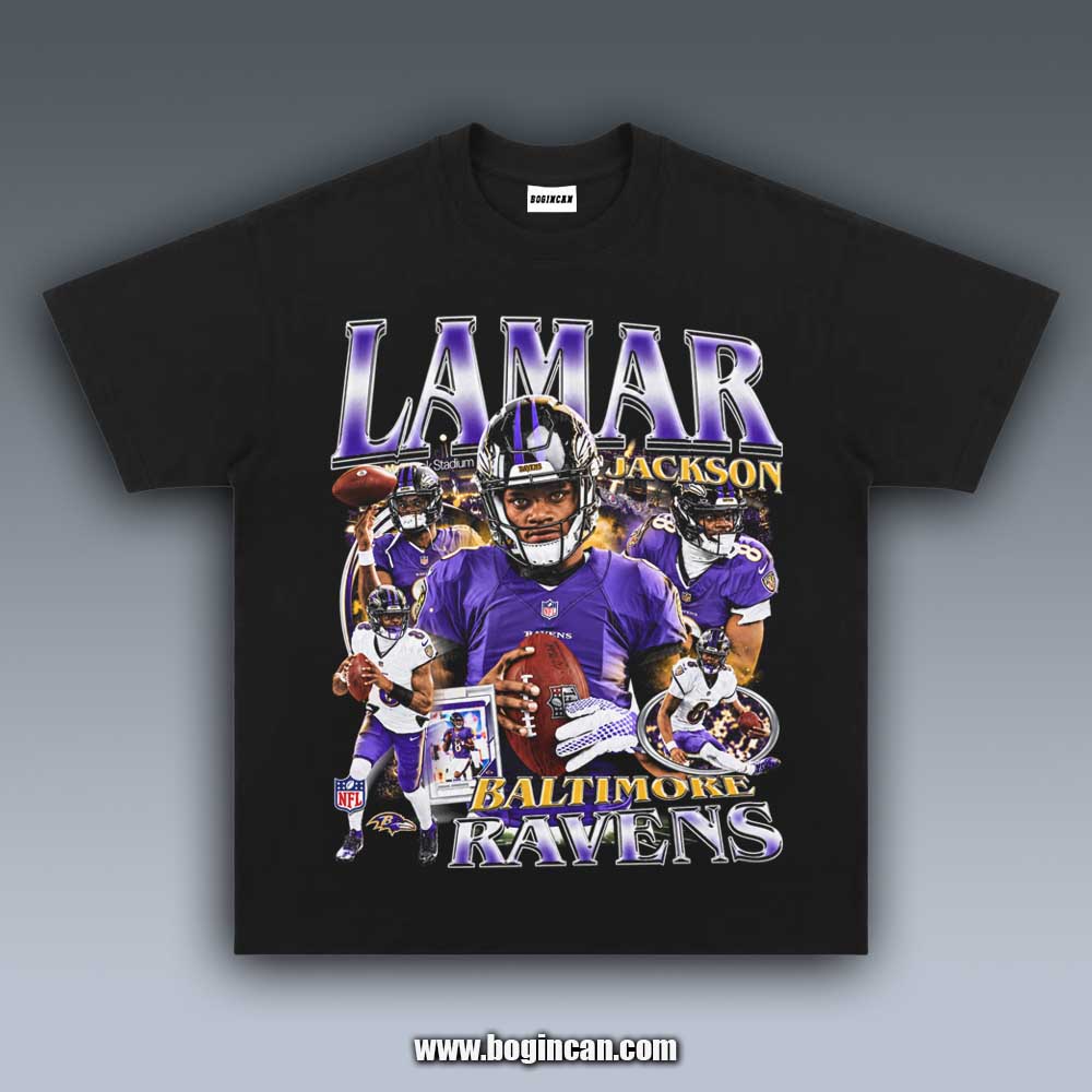 VINTAGE TEE | LAMAR JACKSON 10.14