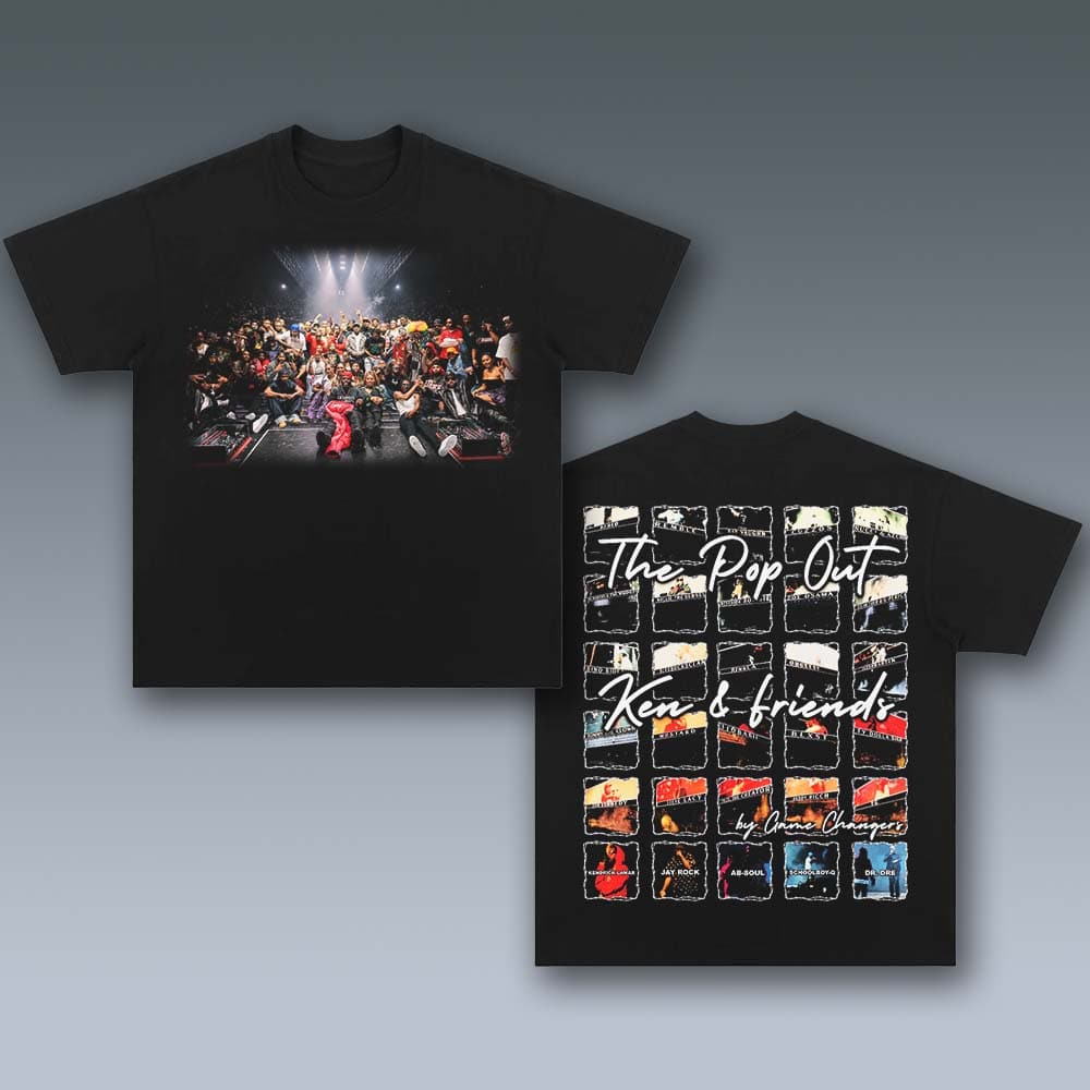 VINTAGE TEE | KENDRICK LAMAR- THE POP OUT KEN & FRIENDS