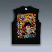 VINTAGE TANK TOP | ONE PIECE MONKEY D. LUFFY 4.15