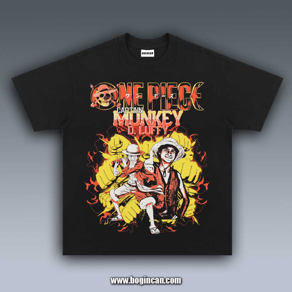 VINTAGE TEE | ONE PIECE MONKEY D. LUFFY 4.4