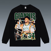 VINTAGE LONG SLEEVE TEE | GIANNIS ANTETOKOUNMPO