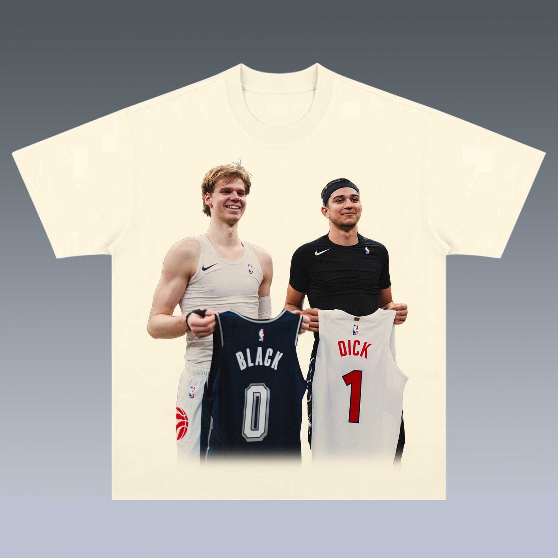 VINTAGE TEE |  BLACK AND DICK