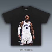 VINTAGE TEE | LEBRON JAMES 76ERS 7.27.1