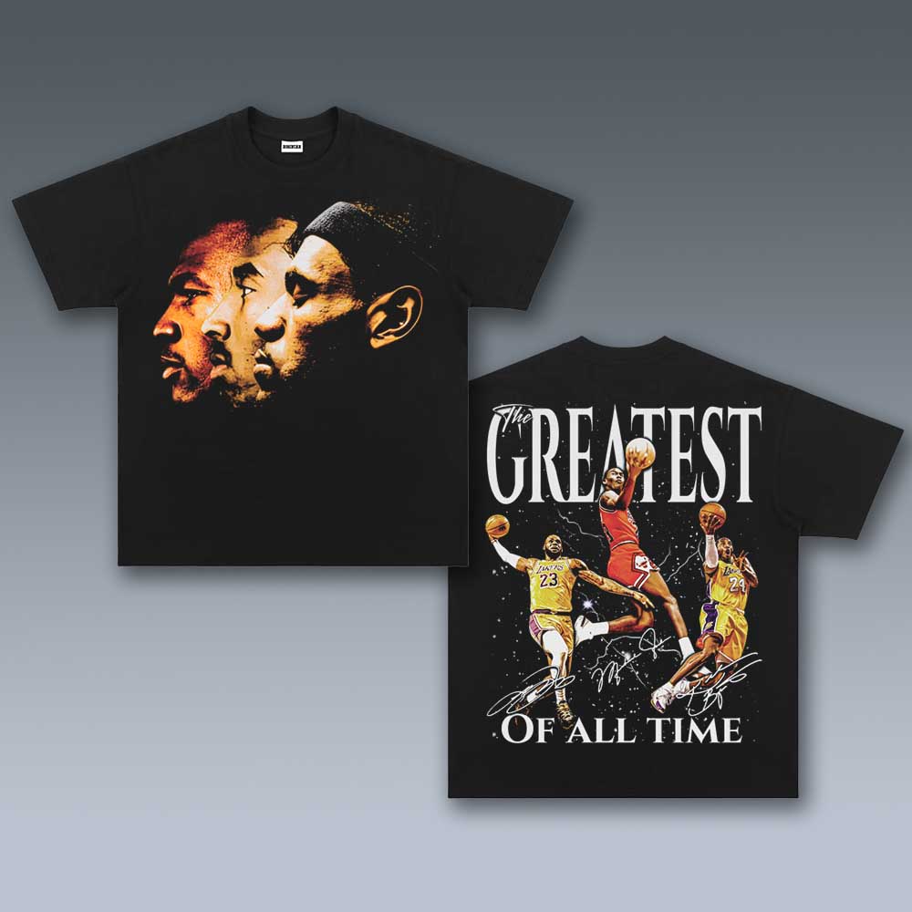 VINTAGE TEE | JORDAN AND KOBE AND JAMES 6.14