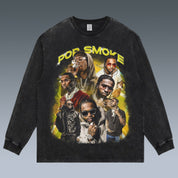 VINTAGE LONG SLEEVE TEE | POP SMOKE