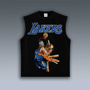 VINTAGE TANK TOP | LUFFY X LAKERS 7.10
