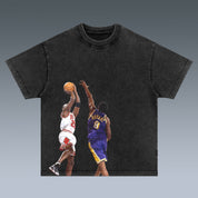 VINTAGE TEE | KOBE VS MICHAEL JORDAN FADEAWAY