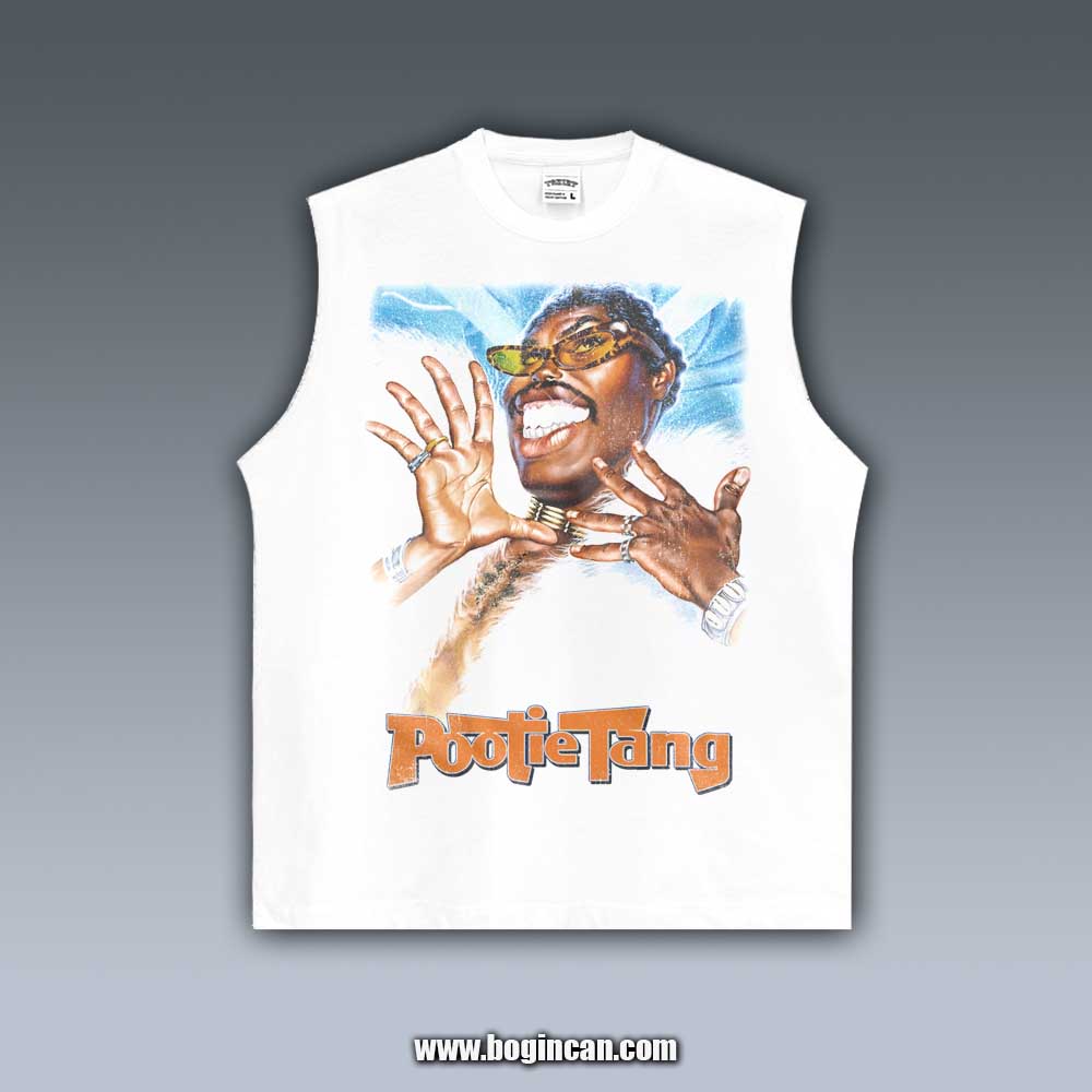VINTAGE TANK TOP | POOTIE TANG CHARICATURE 8.29