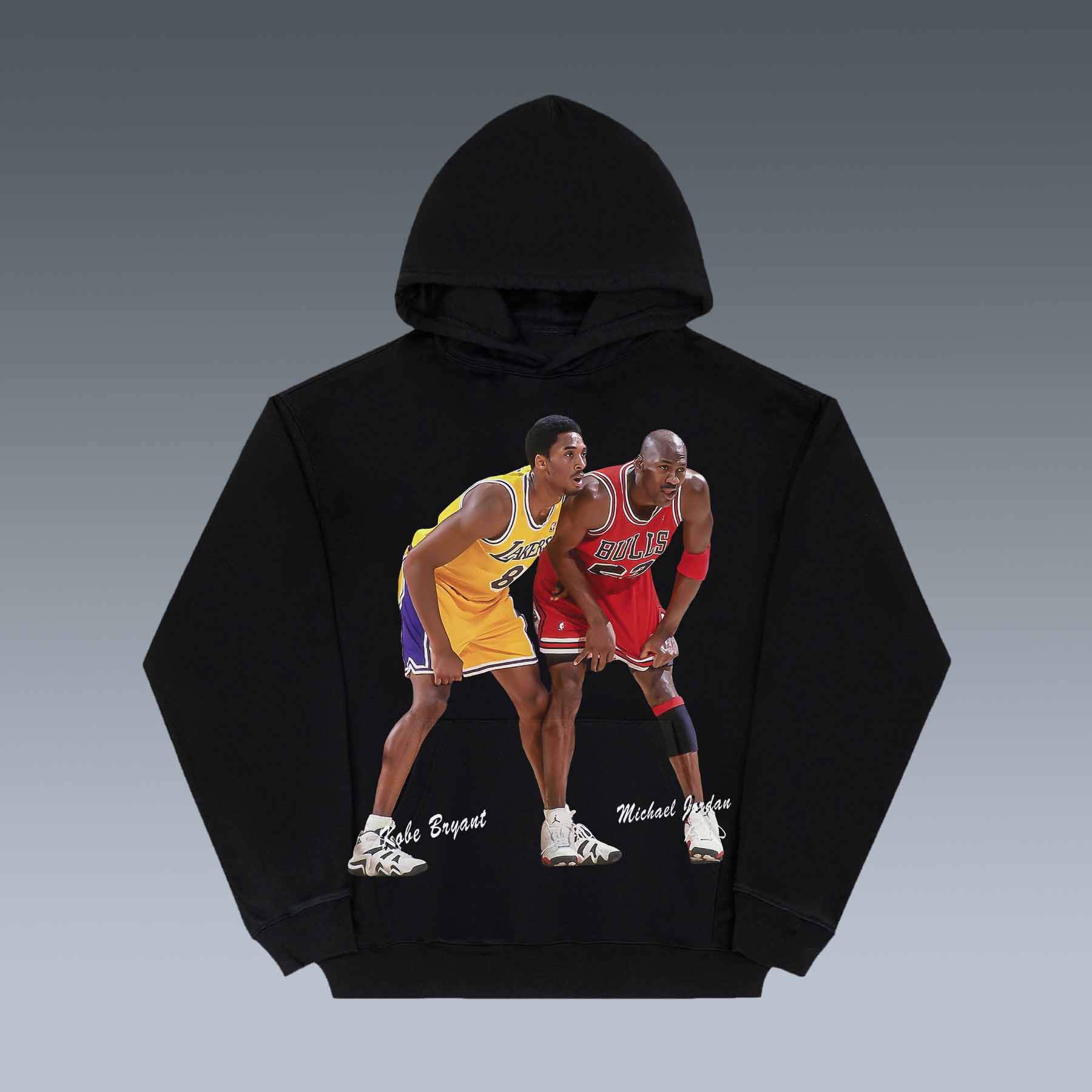VINTAGE HOODIES | KOBE VS MICHAEL JORDAN